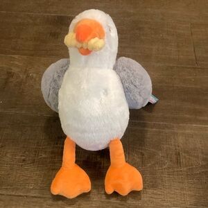 Sunny the Seagull Stuffed Animal New.  10 inches Tall.